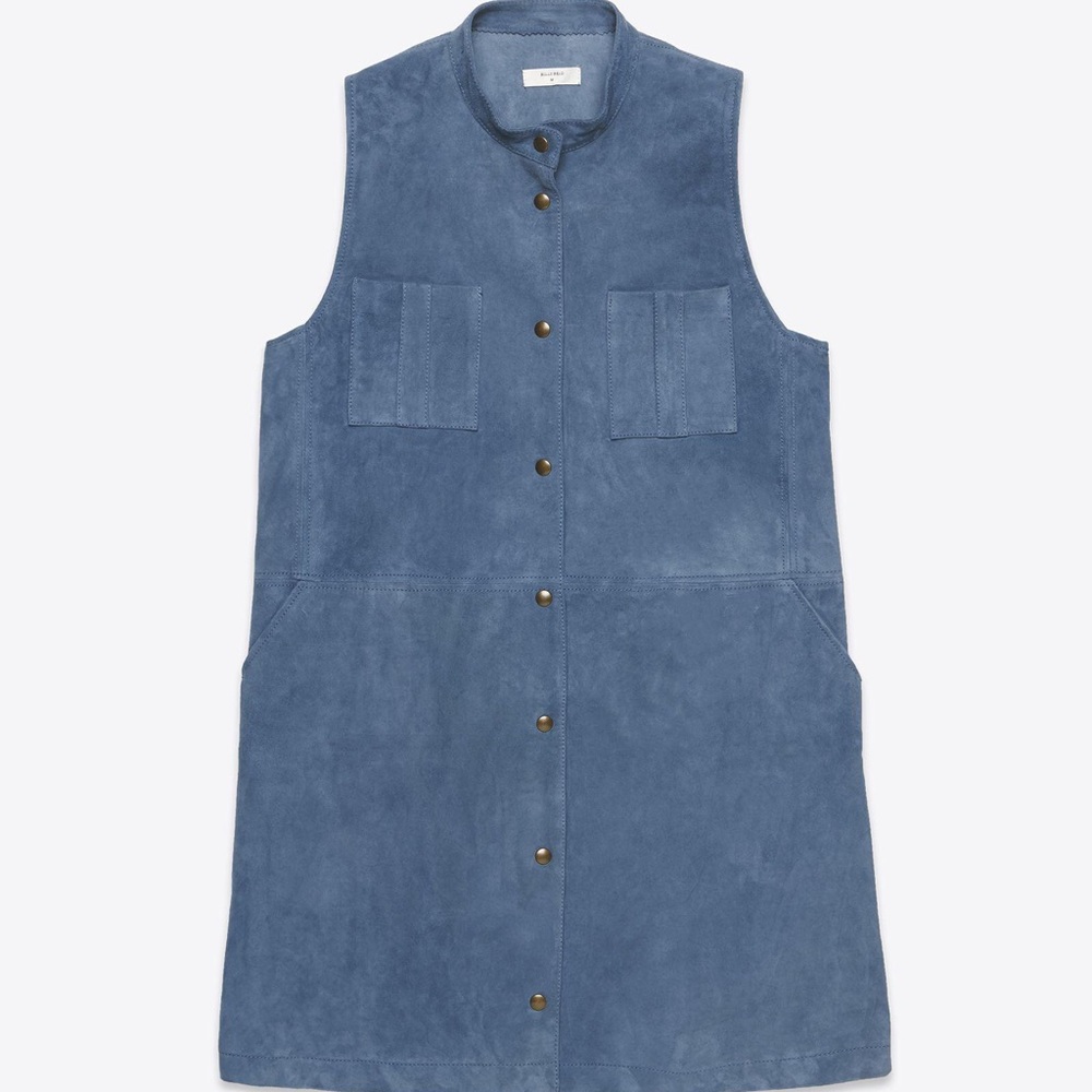 Billy Reid Sora Suede Dress